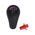 5-Speed Leather Gear Shifter Knob